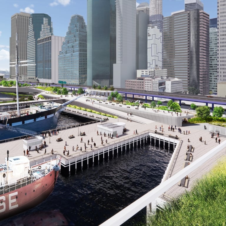 NYCEDC and MOCR Release FiDi & Seaport Climate Resilience Plan NYCEDC